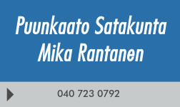 Puunkaato Satakunta Mika Rantanen logo